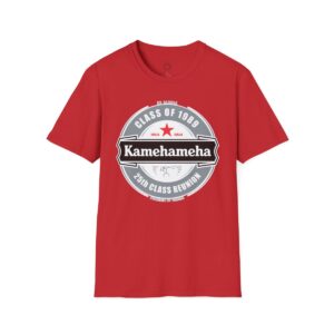 "Red Star". Class of 1989 25th Reunion T-Shirt