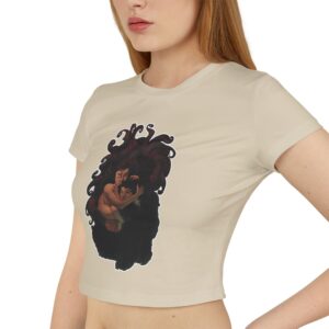 "The Embrace of a Goddess" Women's Baby Tee